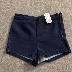 Forever 21 Dark Blue Jean Shorts